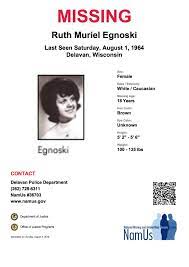 Ruth Egnoski missing